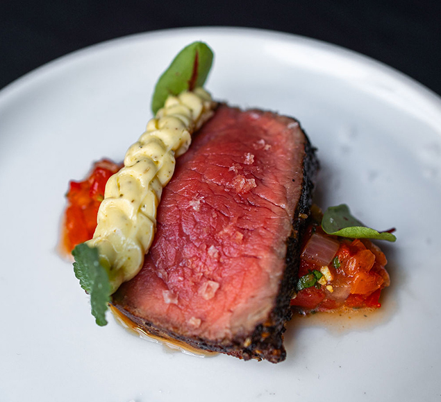 Tasmanian Pepperberry Charred Grassfed Sirloin